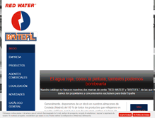 Tablet Screenshot of bombasredwater.com